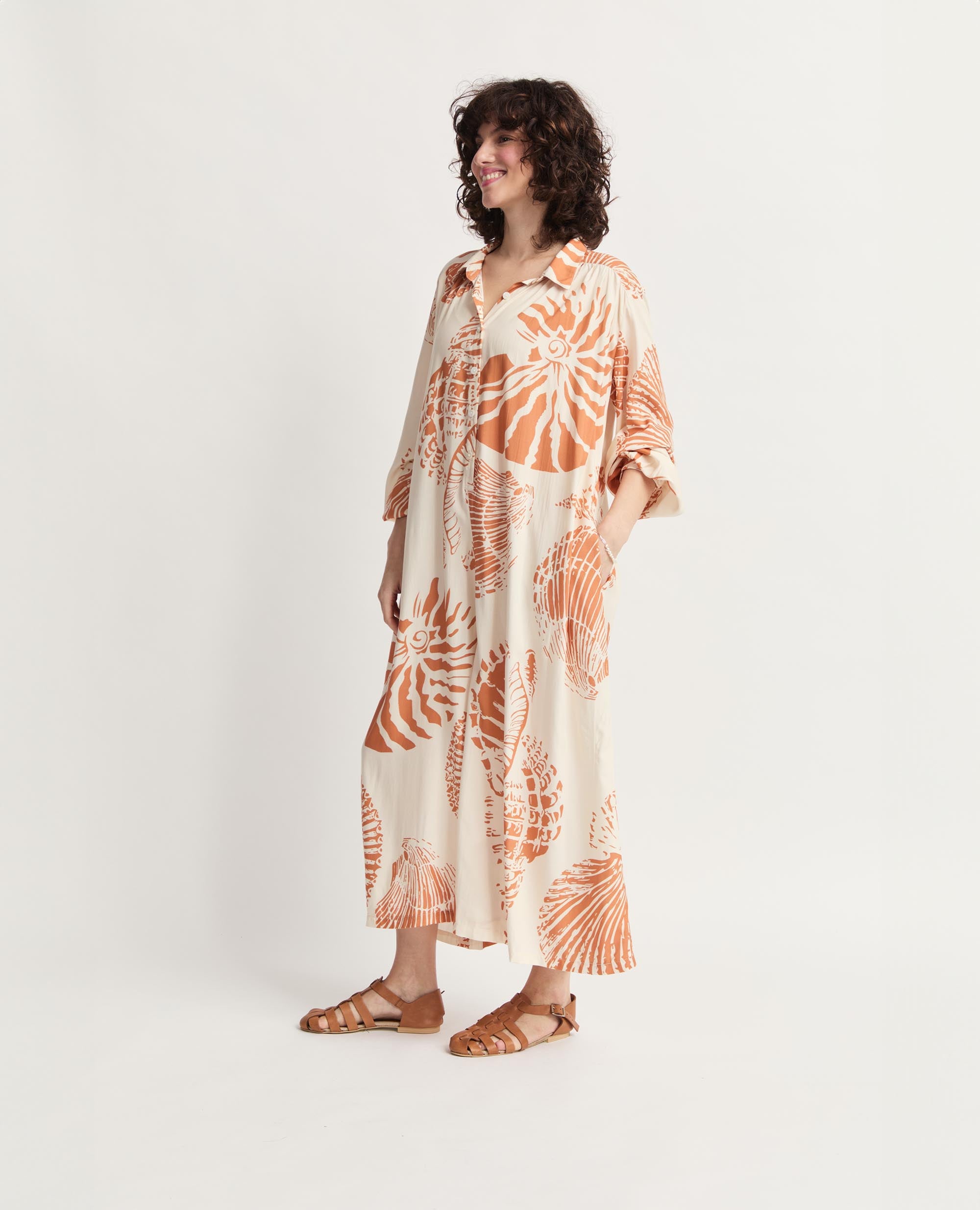 Libra | Oversized Button Up Jumpsuit