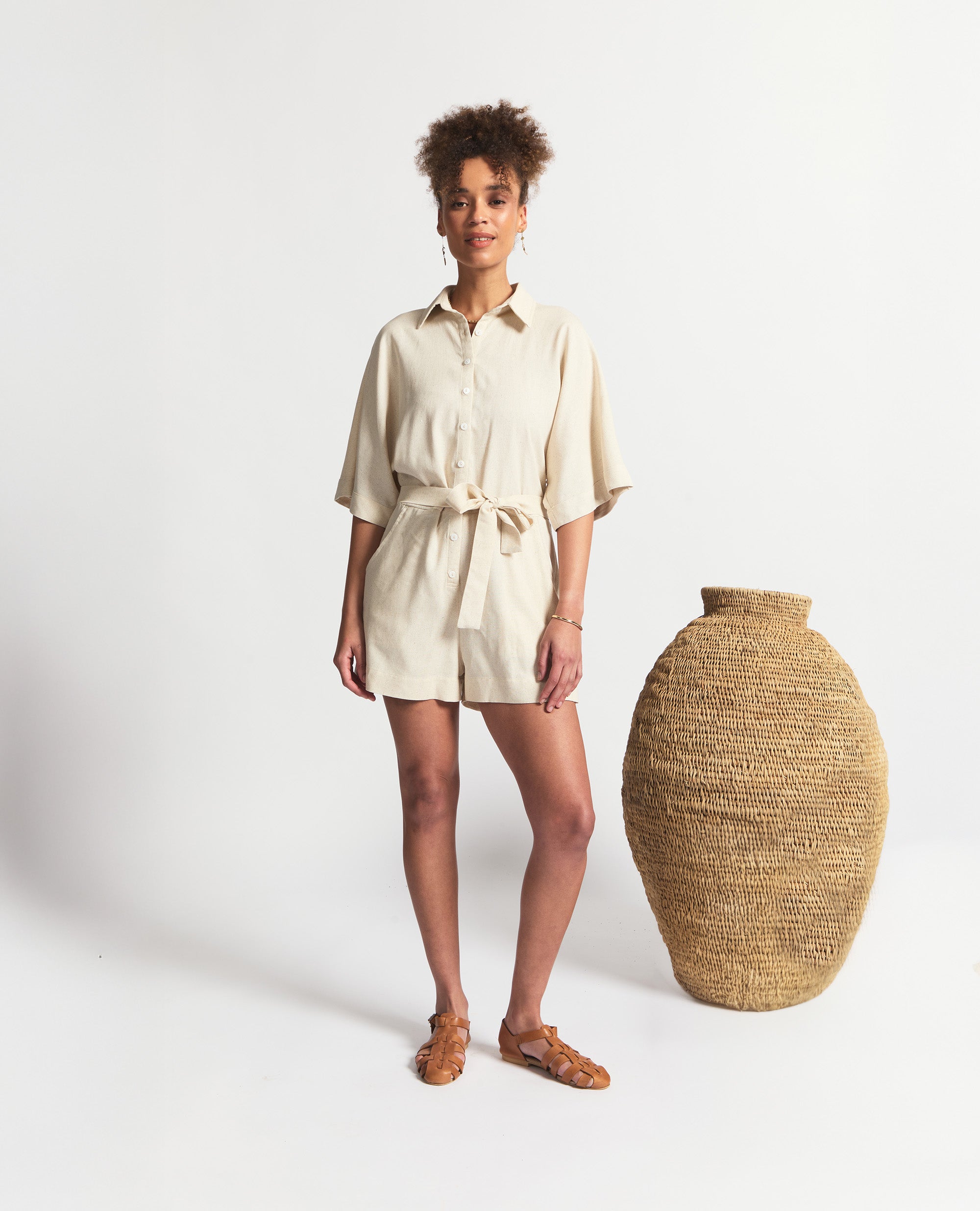 Rue | Playsuit | Oatmeal