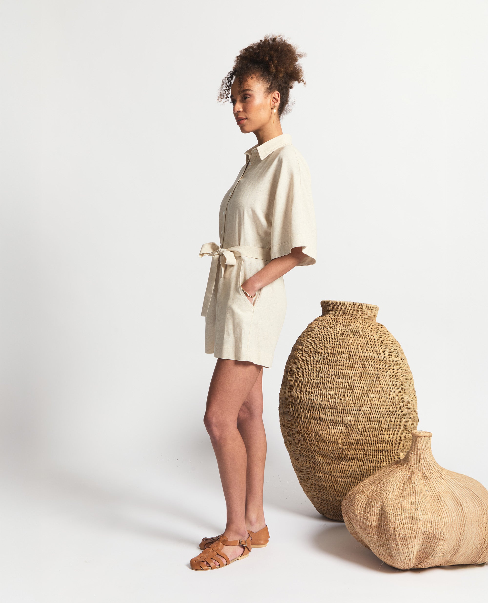 Rue | Playsuit | Oatmeal