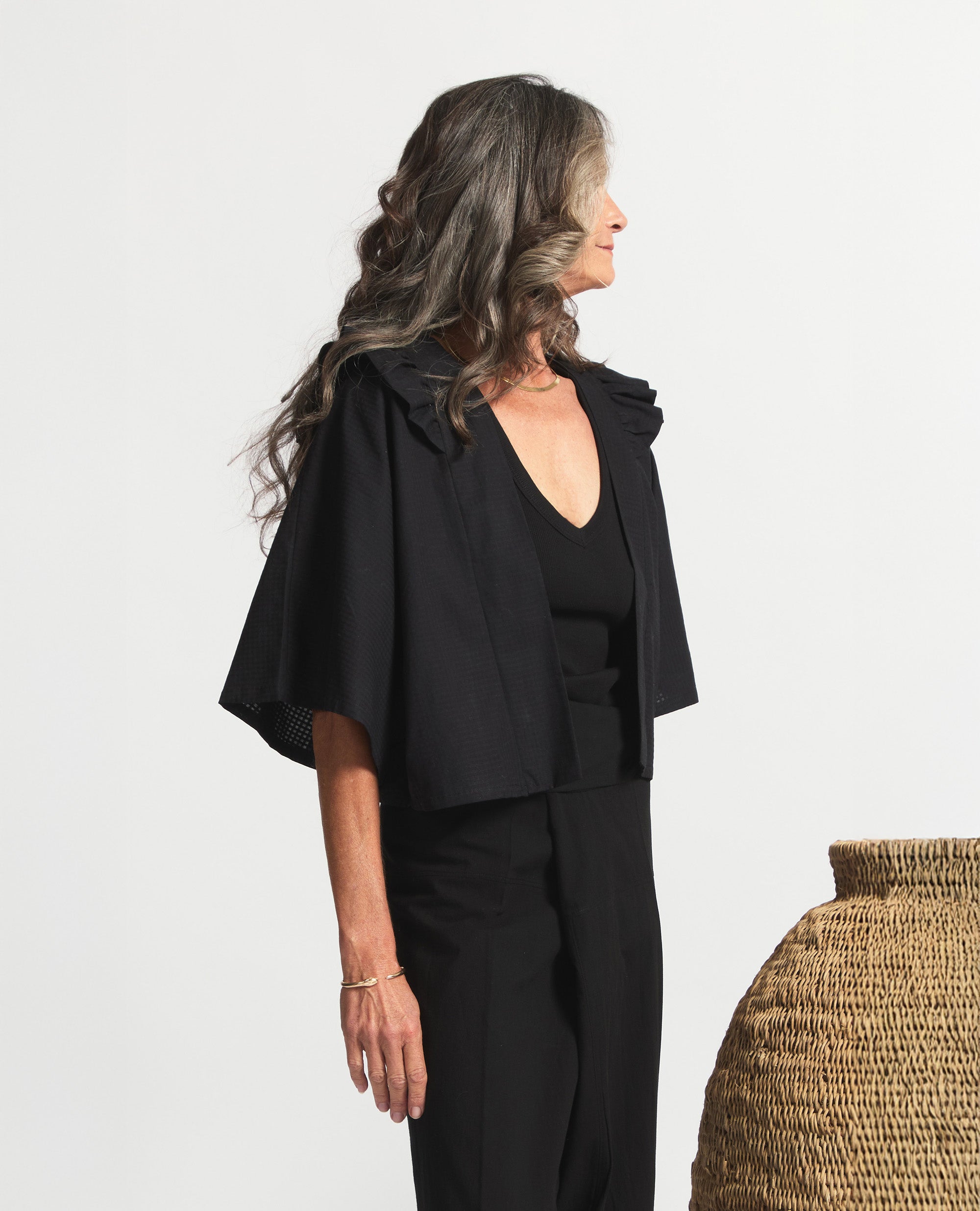 Karien | Summer Jacket | Black Check