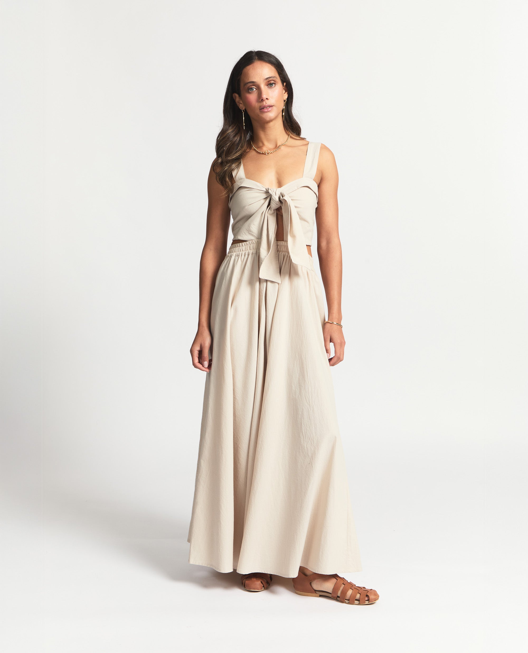 Calista | Two Piece Set | Natural