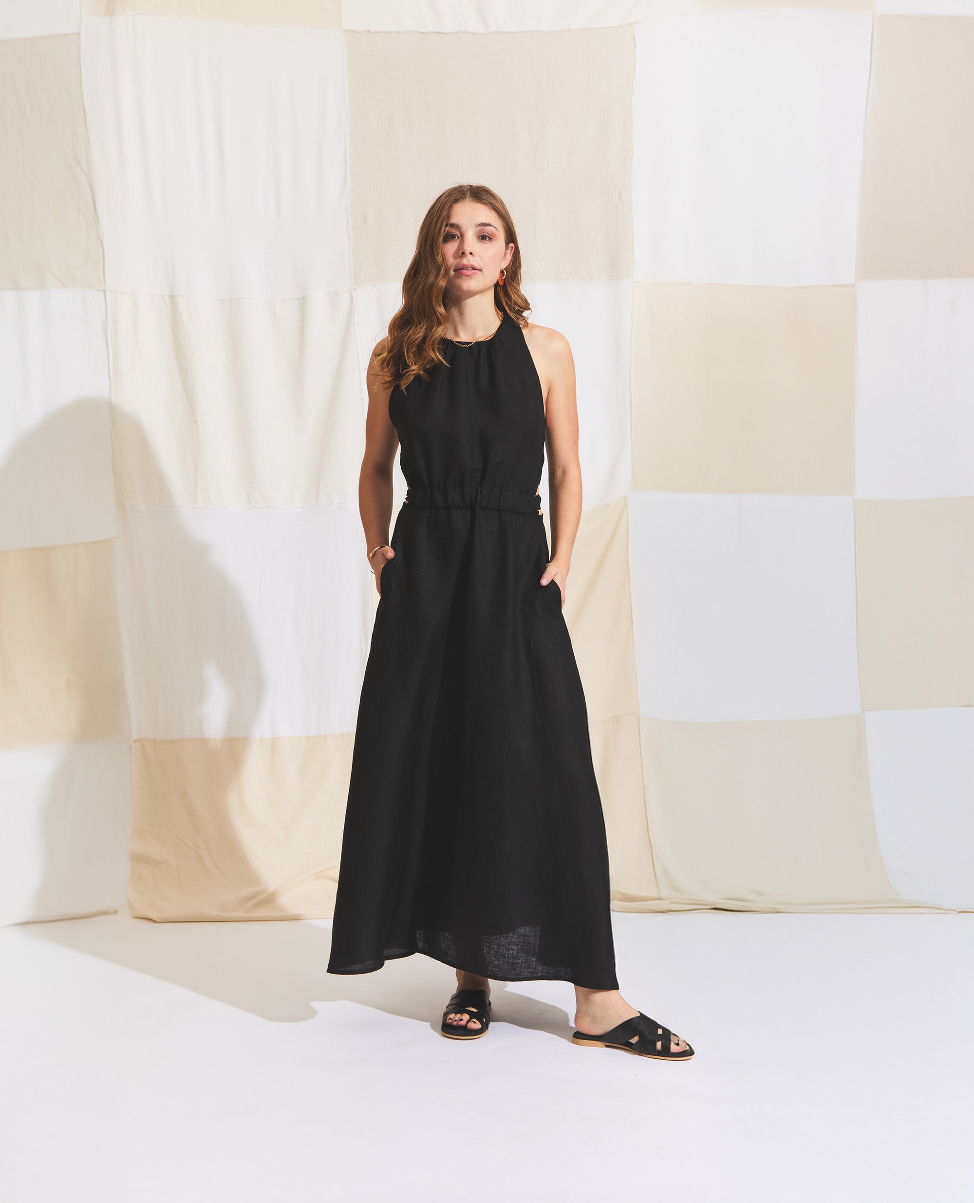 Mei | Maxi Dress | Black