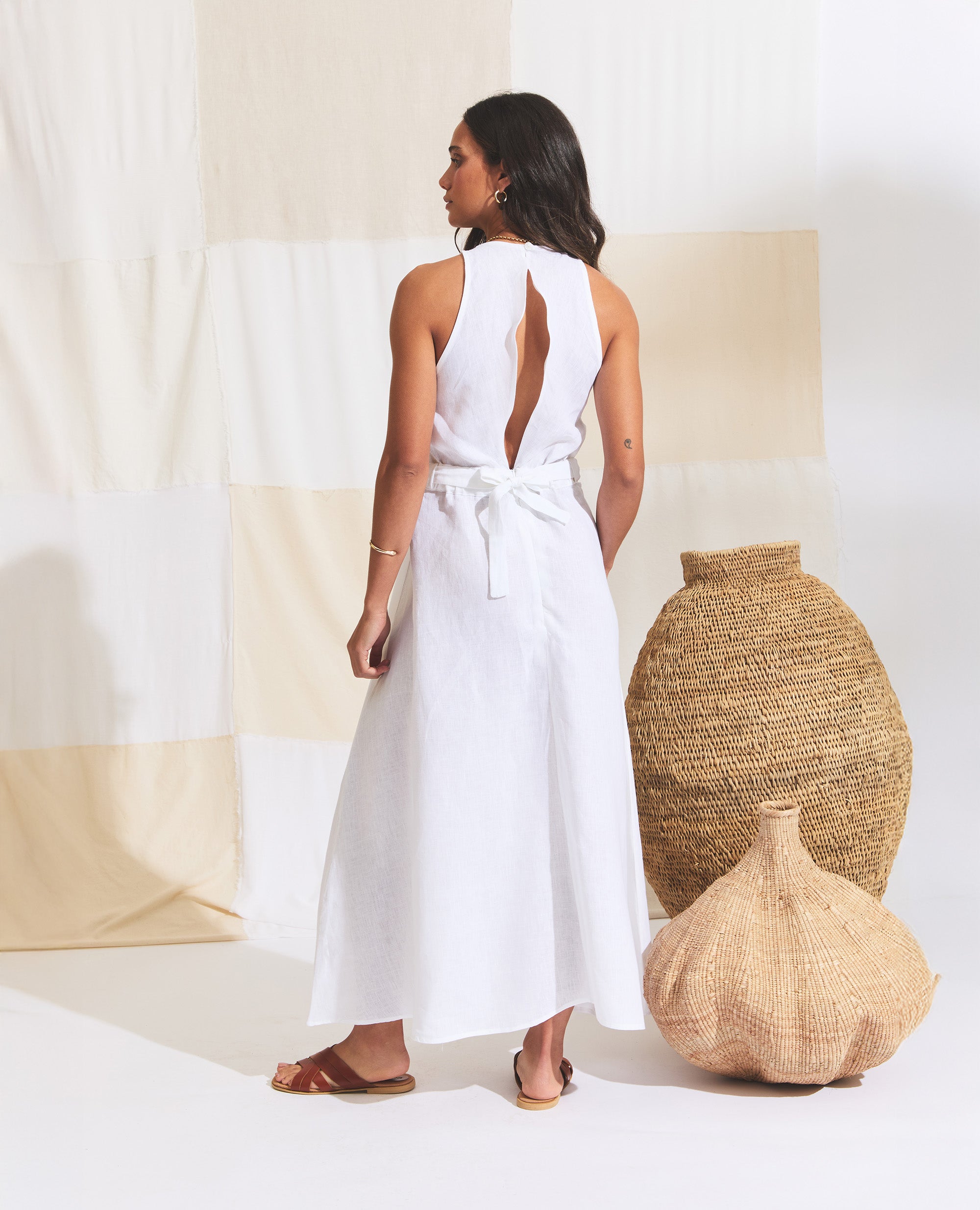 Mei | Maxi Dress | White