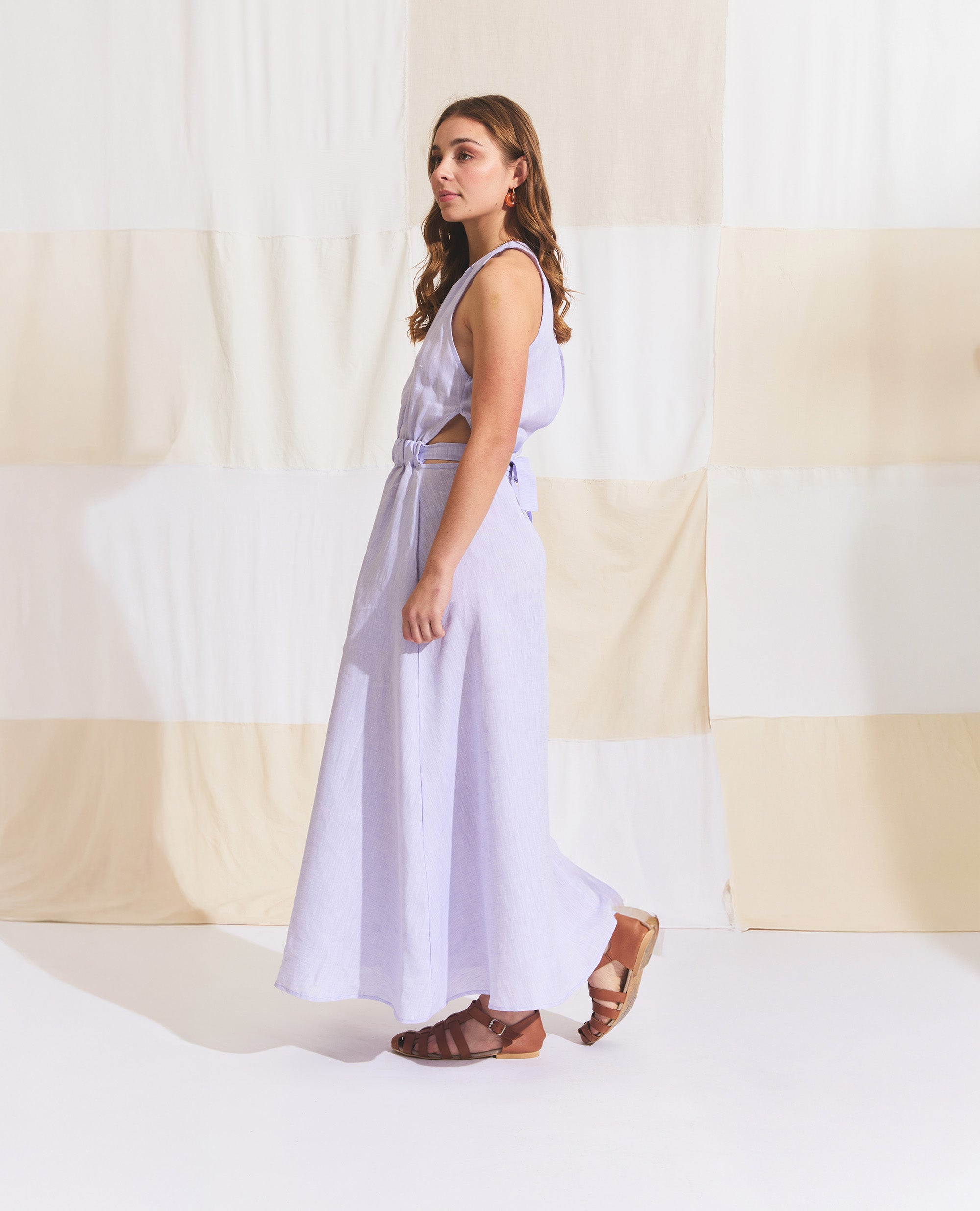 Mei | Maxi Dress | Lilac
