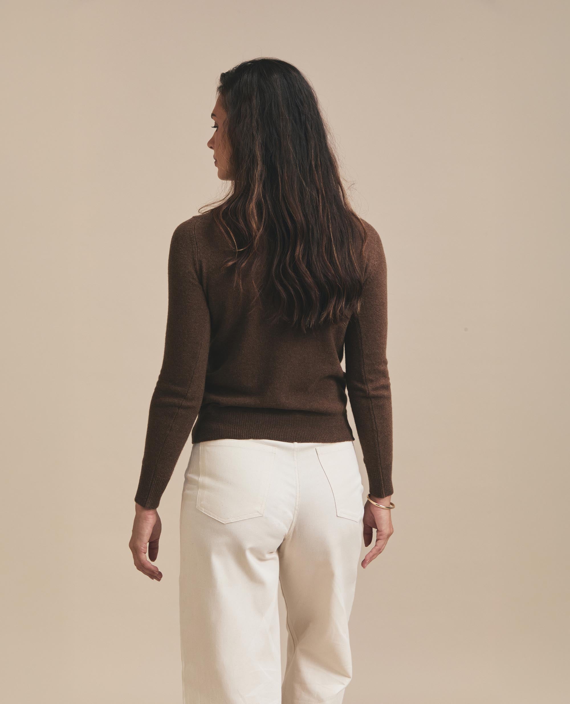 Snug | Crew Neck Jersey | Chocolate