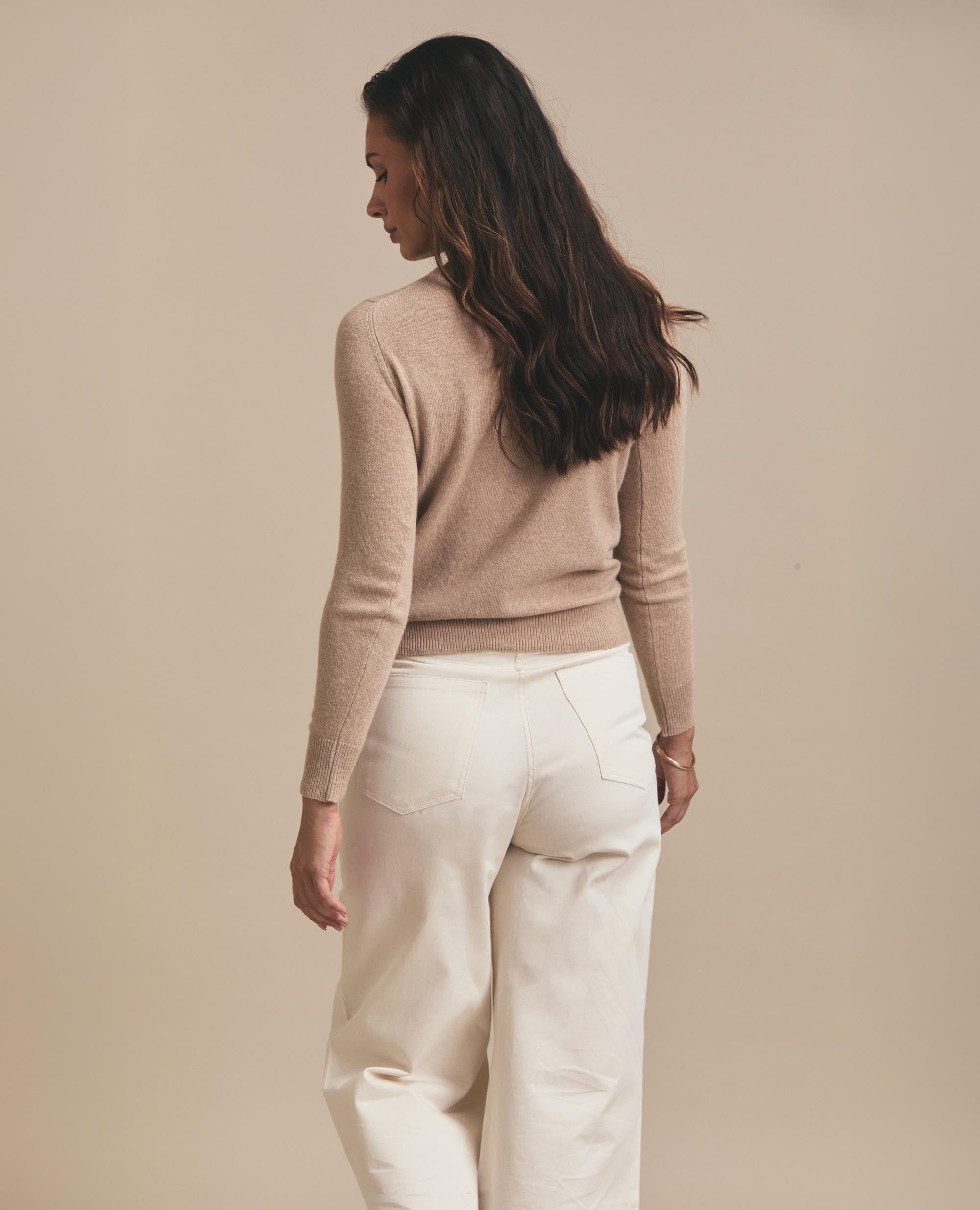 Snug | Crew Neck Jersey | Beige