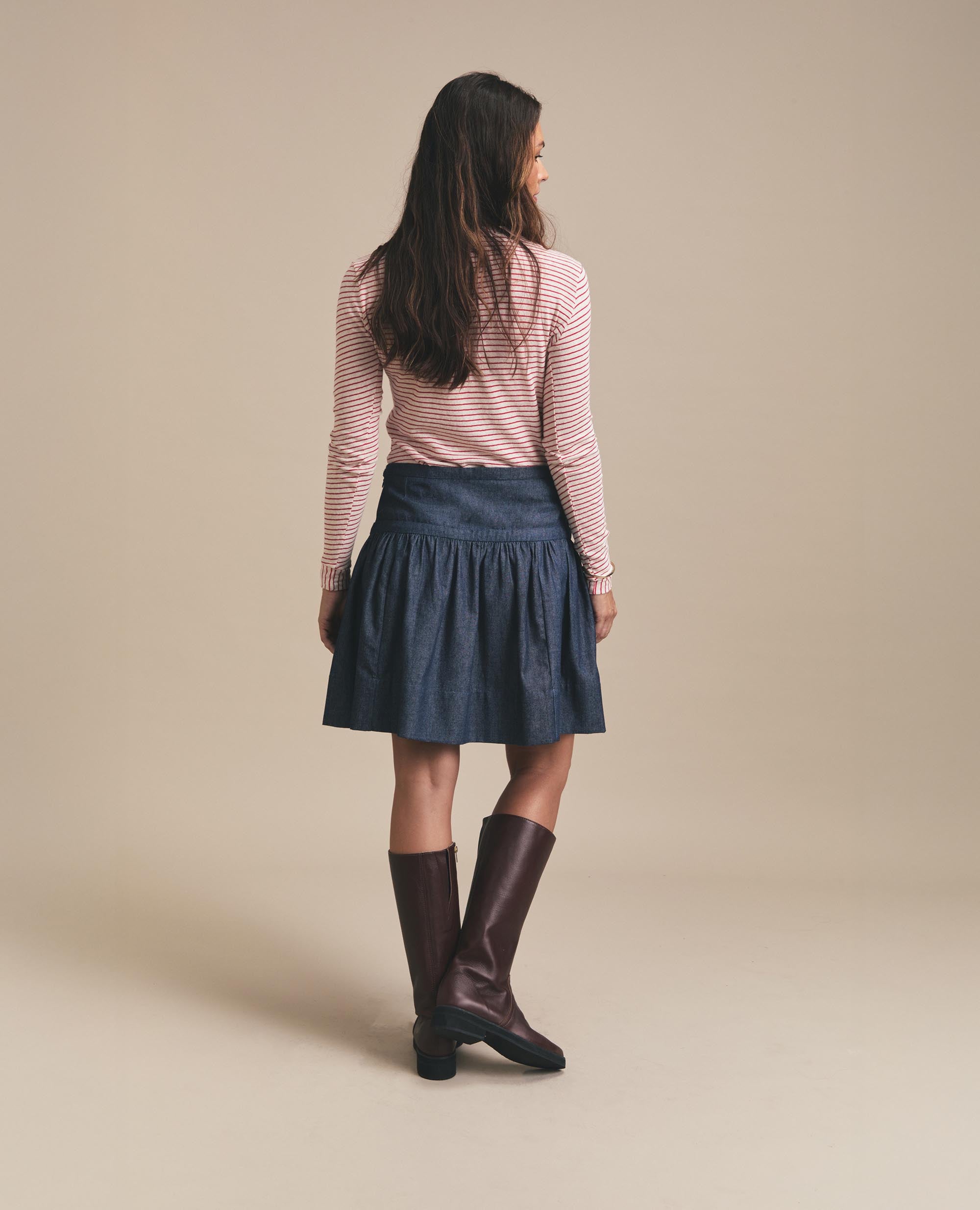 Ada | Mini Skirt | Denim