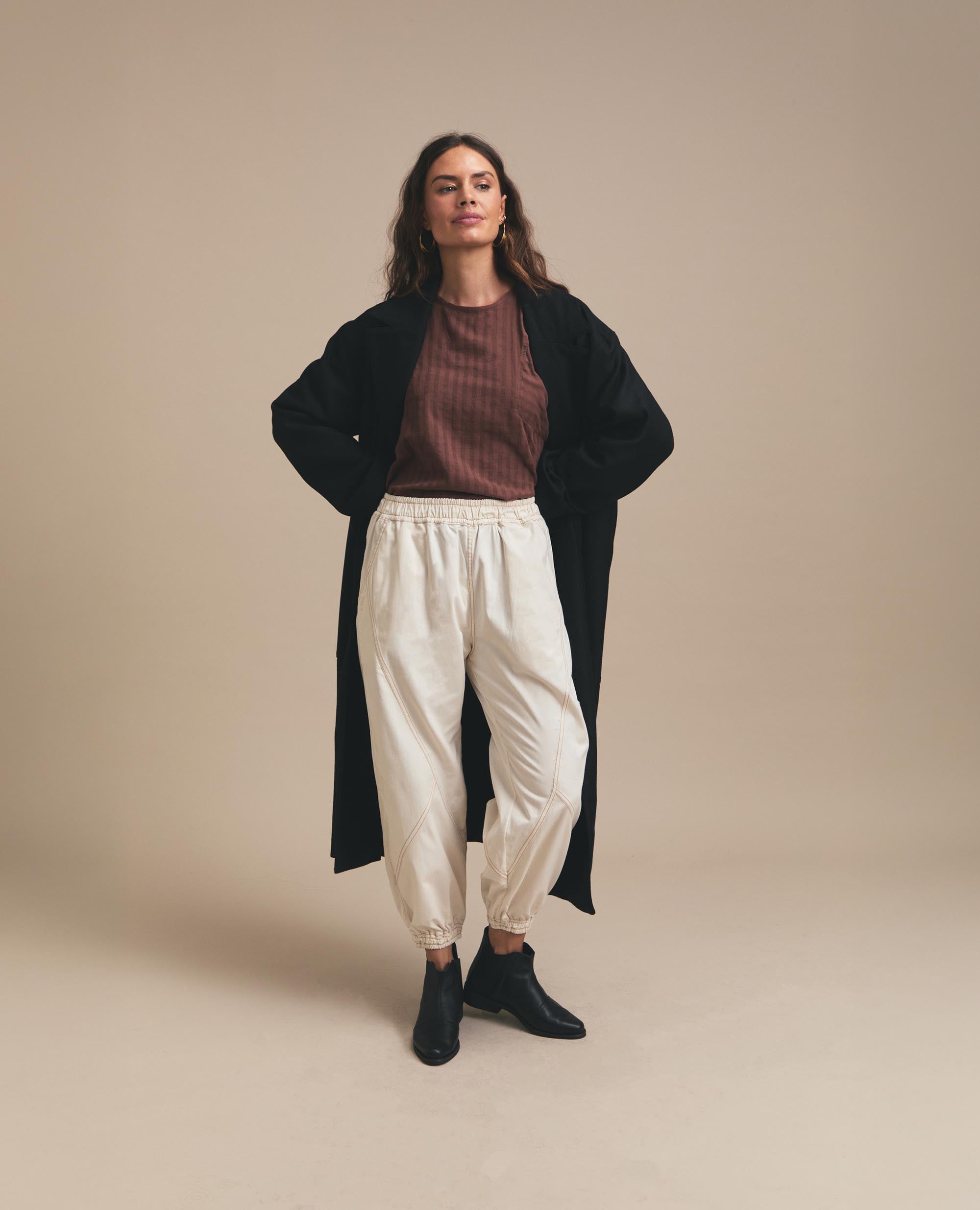 Sierra | Trench Coat | Black
