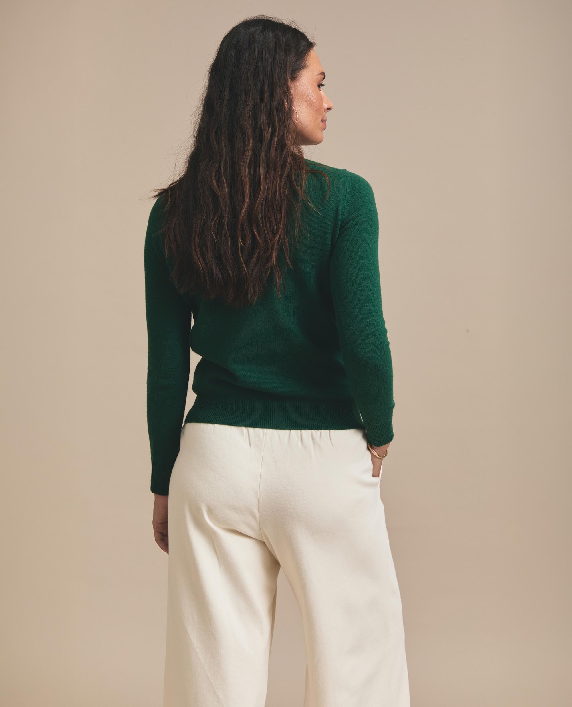 Snug | Crew Neck Jersey | Emerald