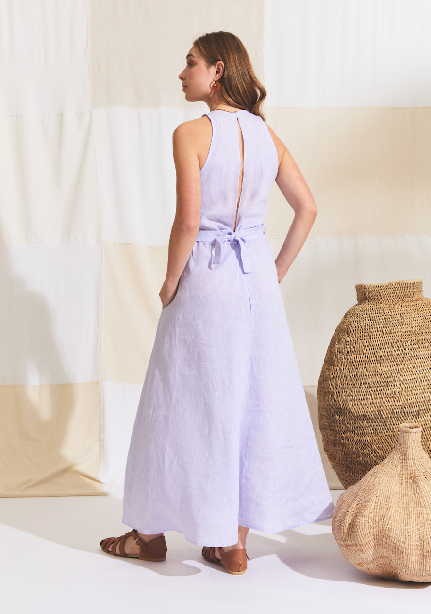 Mei | Maxi Dress | Lilac