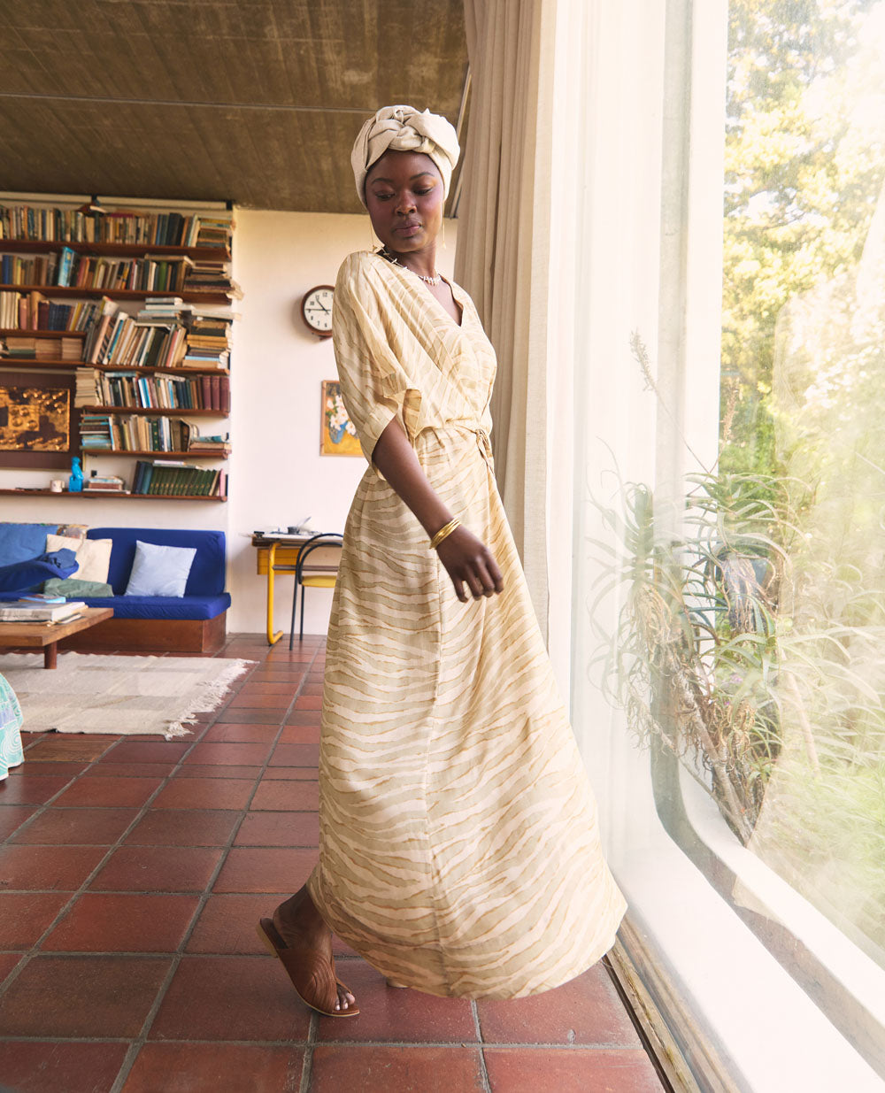 Dune | Kaftan Maxi Dress | Dune Stripe