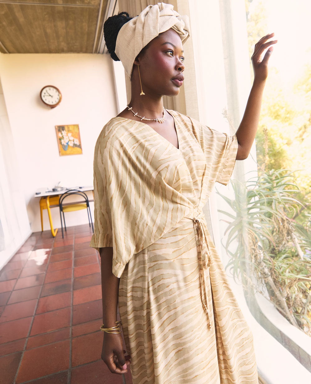 Dune | Kaftan Maxi Dress | Dune Stripe