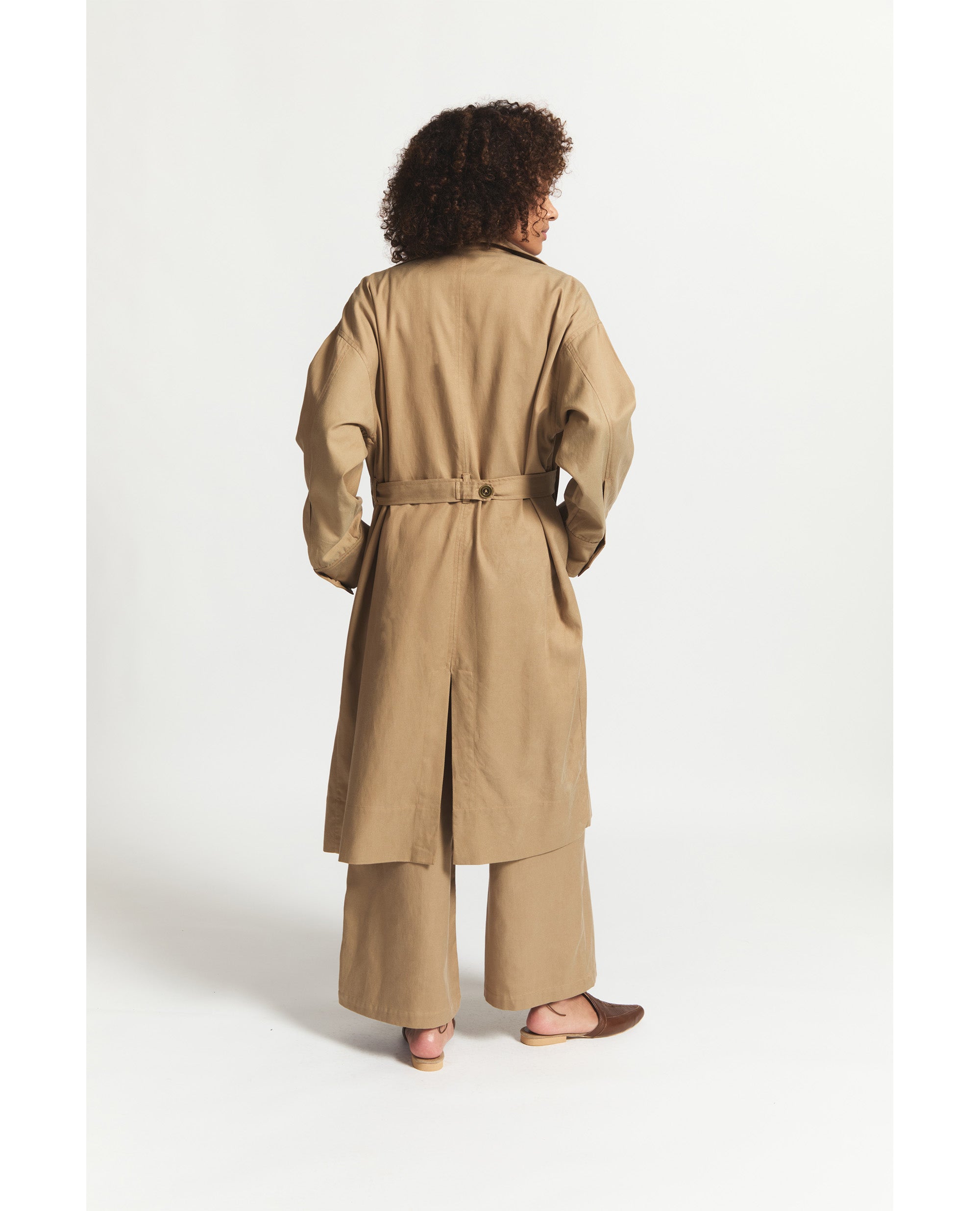 Trench | Relaxed Coat | Camel