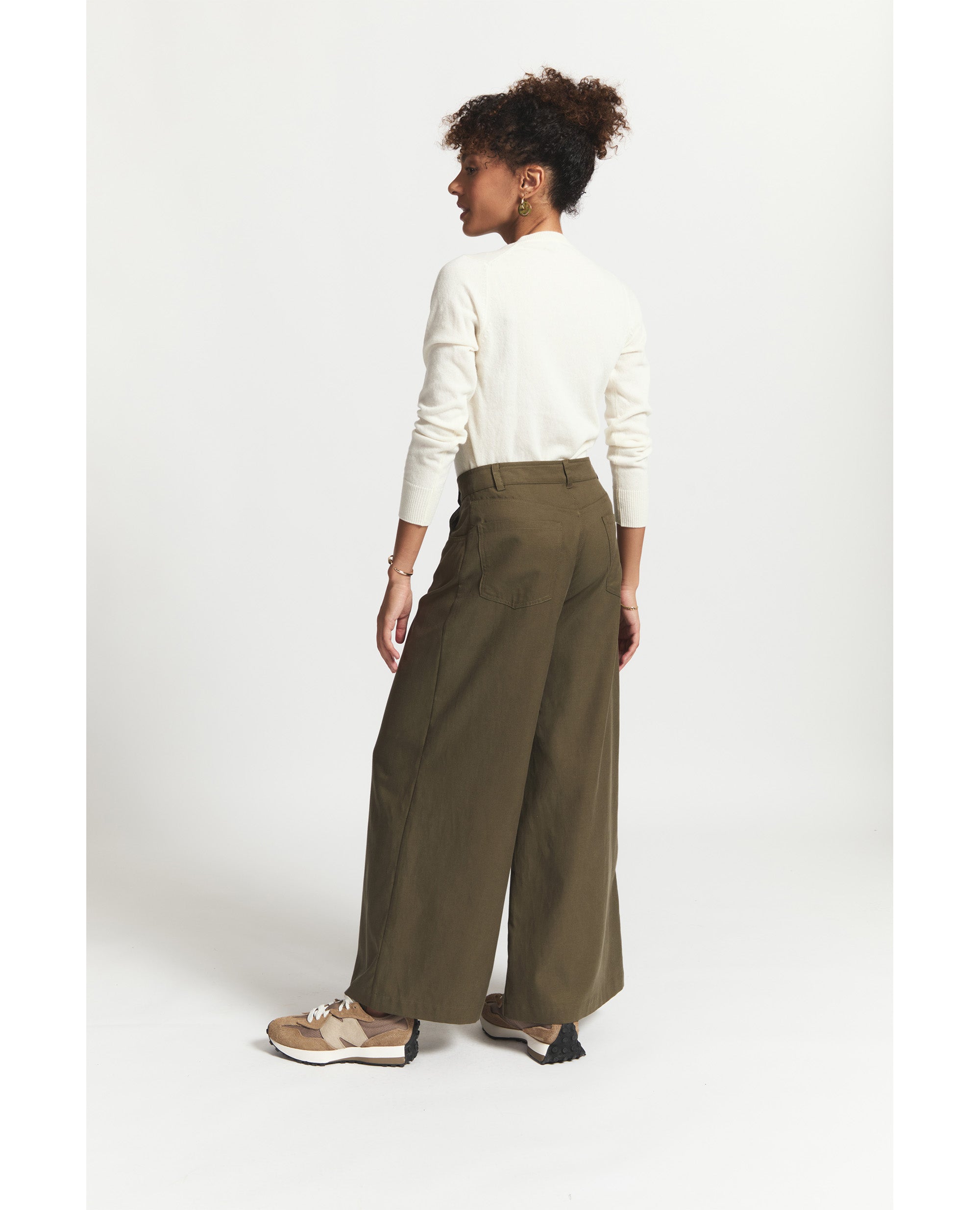 Kyoto | Fitted Trouser | Olive