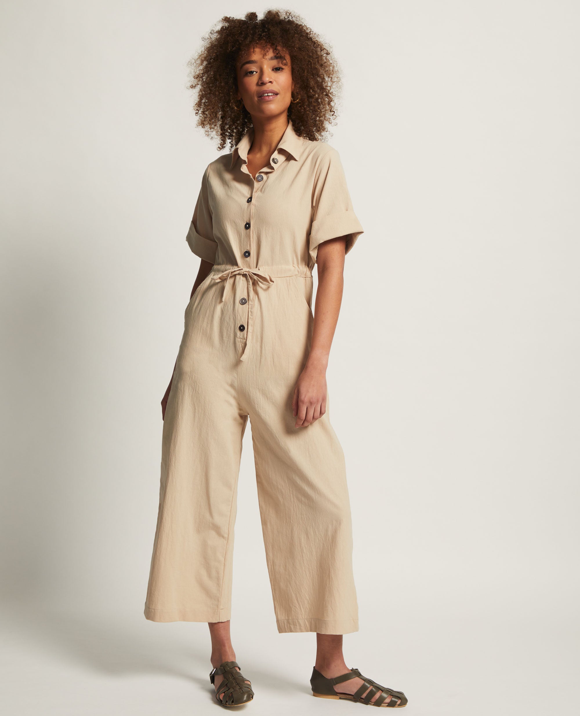 Suki | Collared Jumpsuit