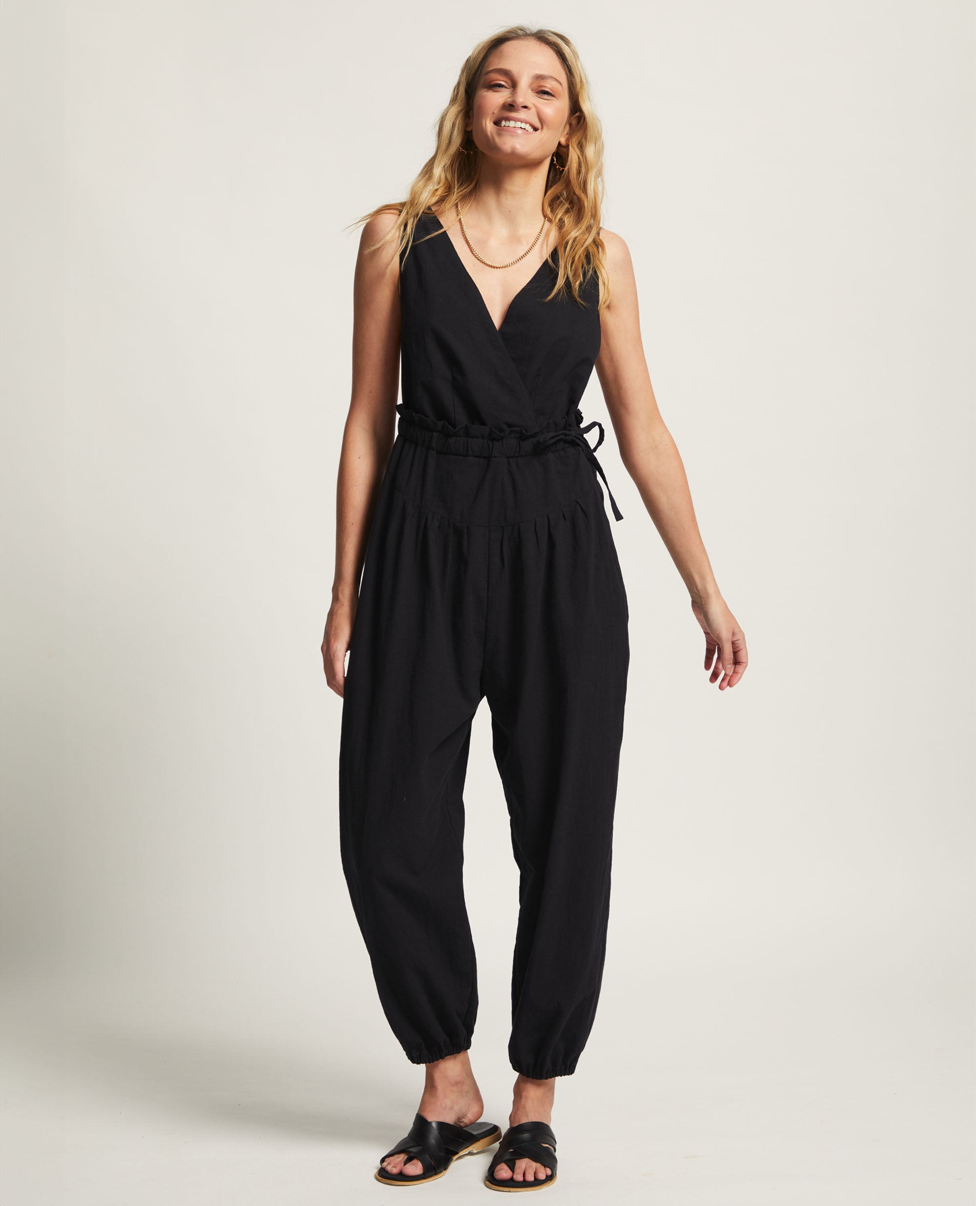 Vivalda | Cross Back Jumpsuit