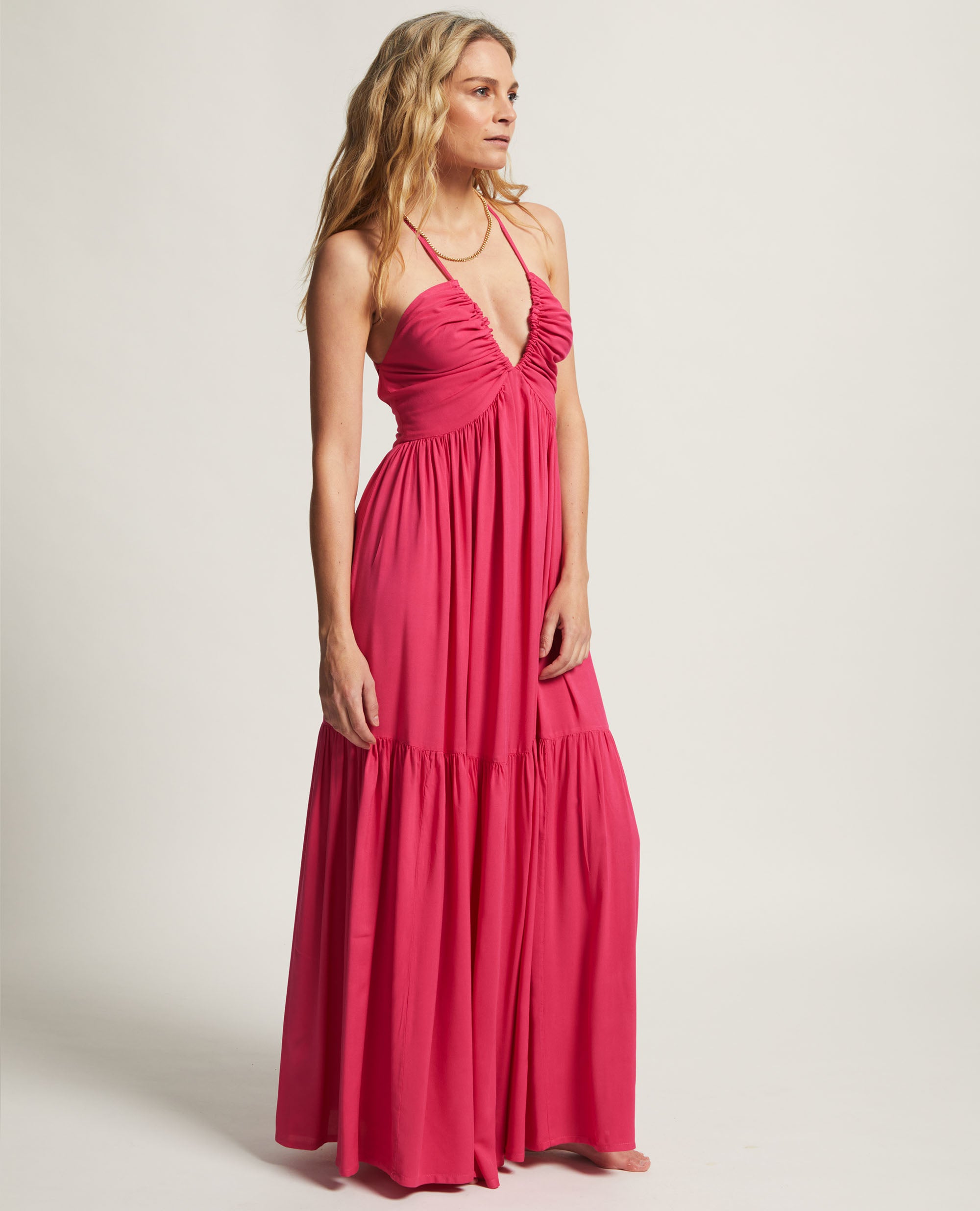 Zuri | Lace Up Back Dress