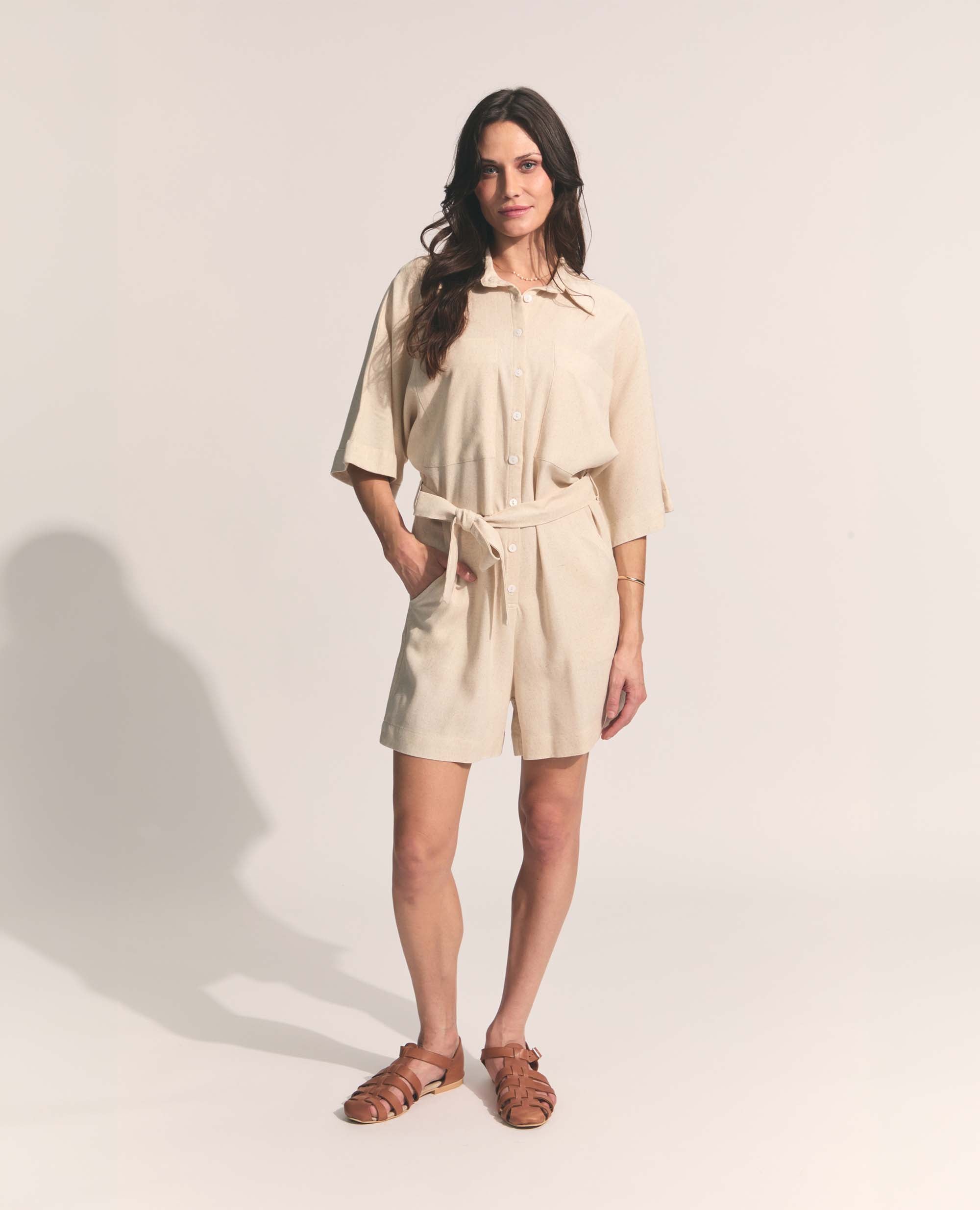 Rue | Playsuit | Oatmeal