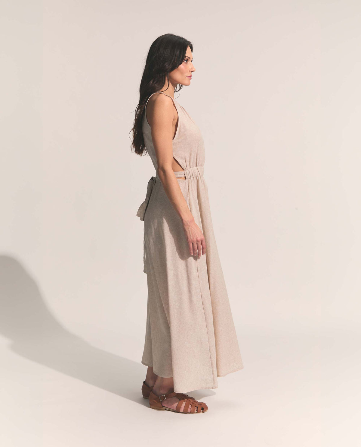 Mei | Maxi Dress | Stone