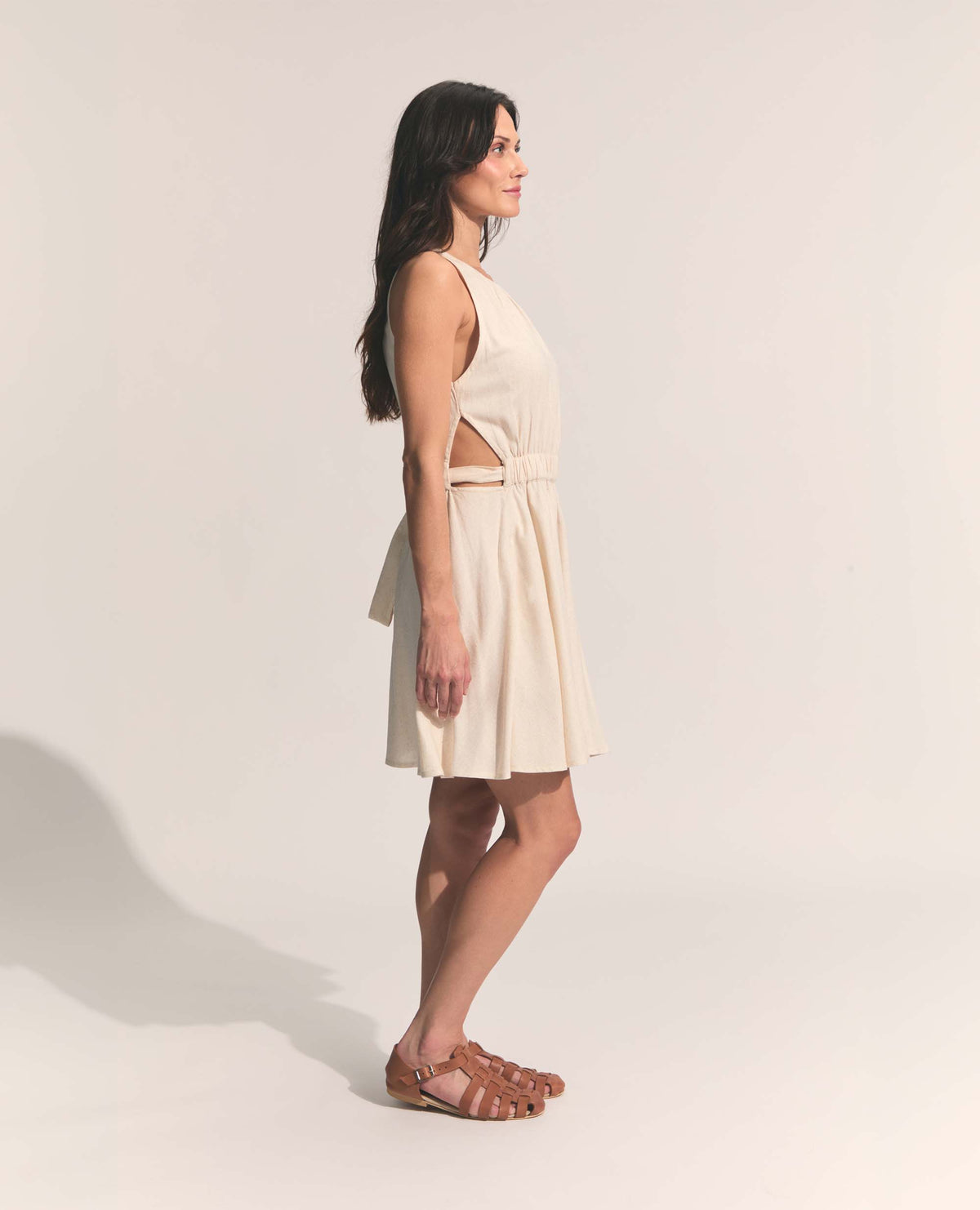 Mini Mei | Skater Dress | Natural