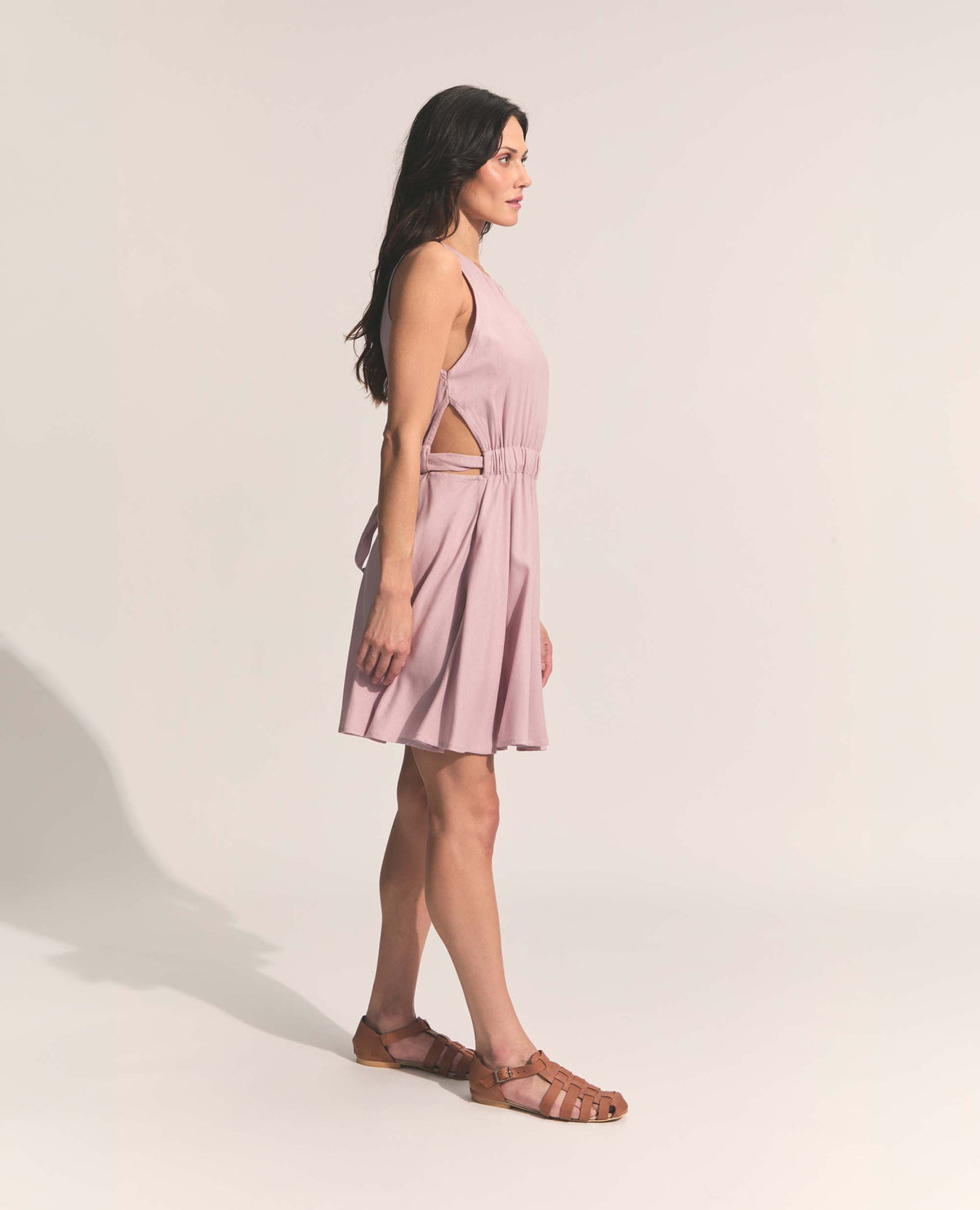 Mini Mei | Skater Dress | Mauve