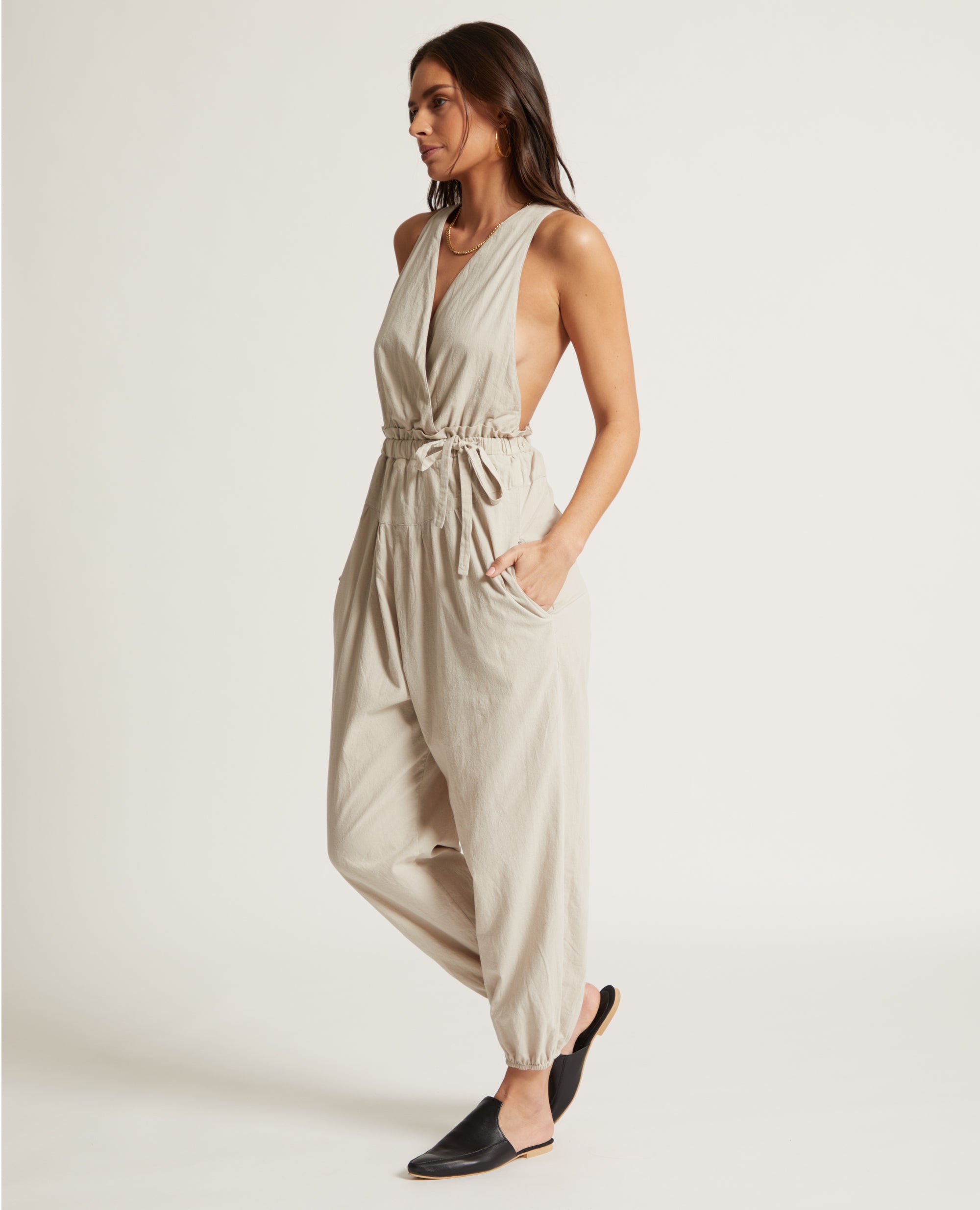 Vivalda | Cross Back Jumpsuit