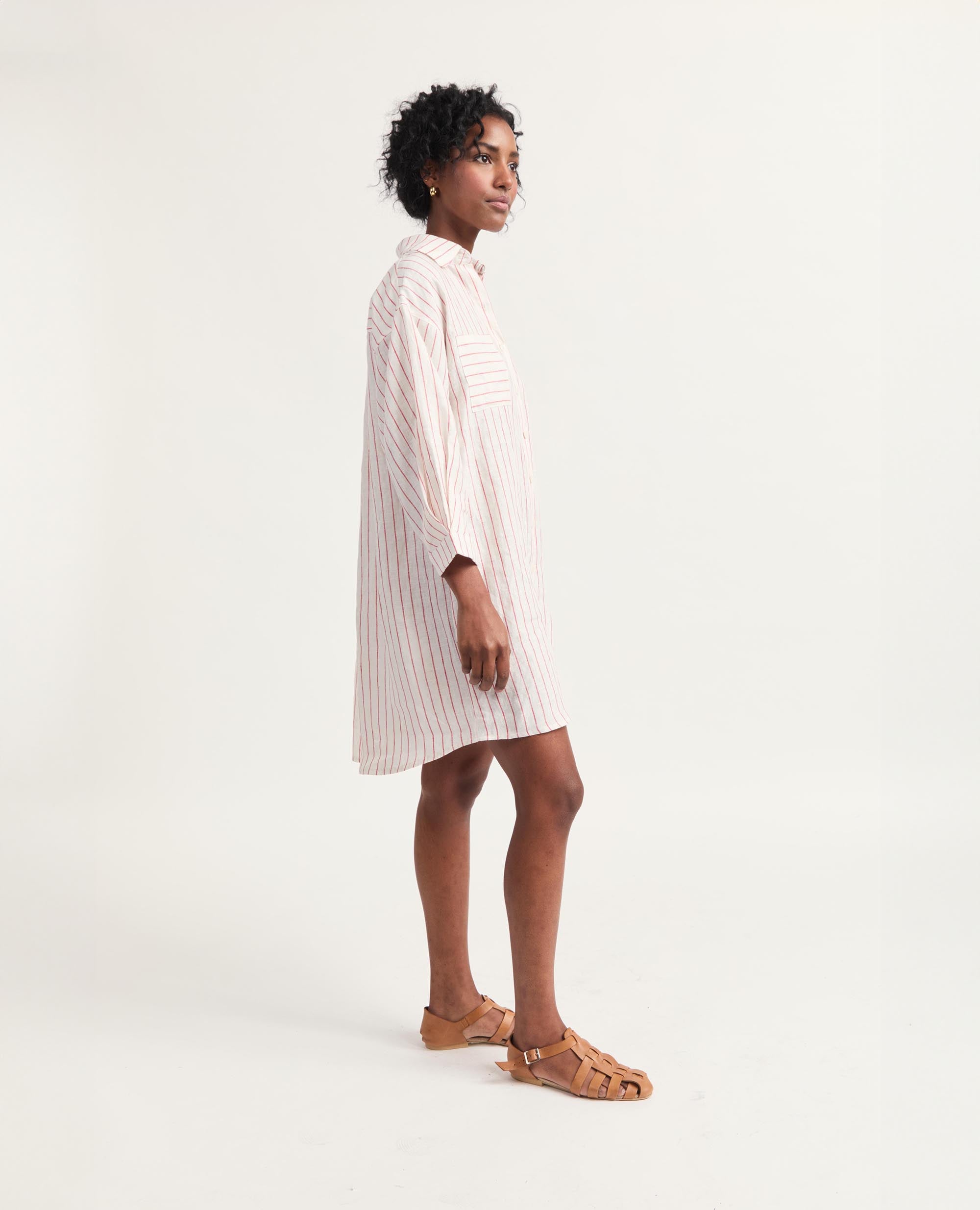 Grace | Oversized Shirt Dress