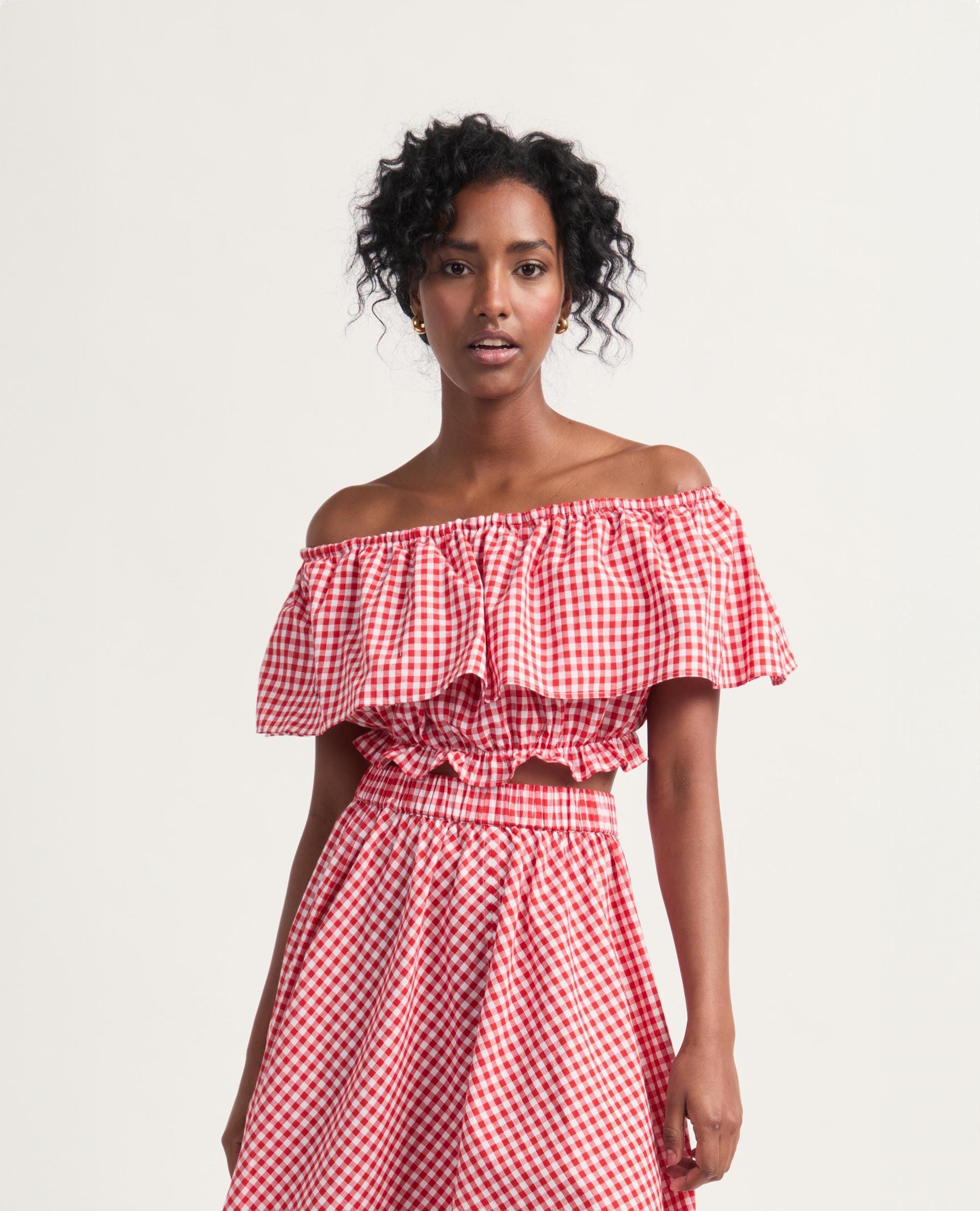 Laka | Off Shoulder Cropped Top