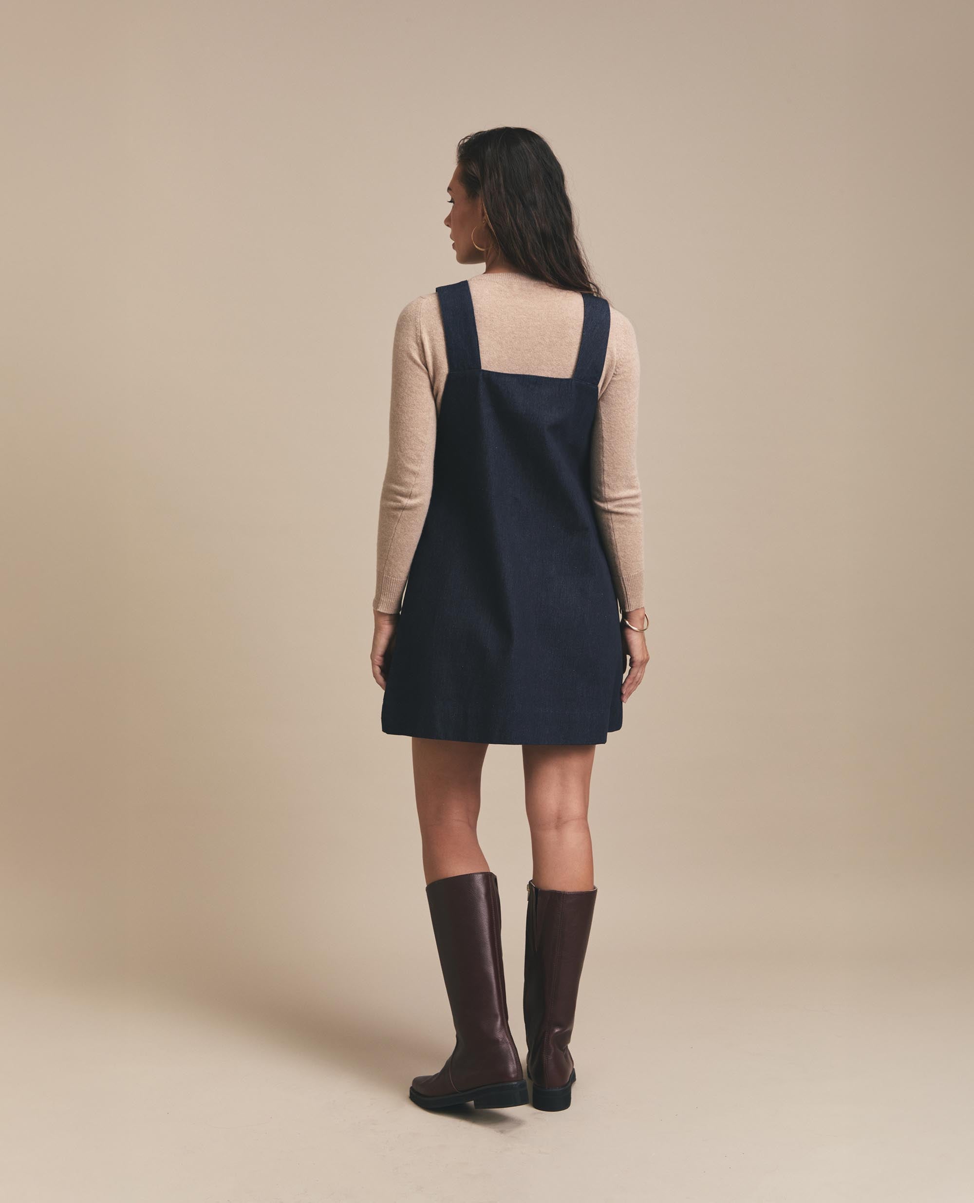 Twiggy | Relaxed Mini Dress | Denim