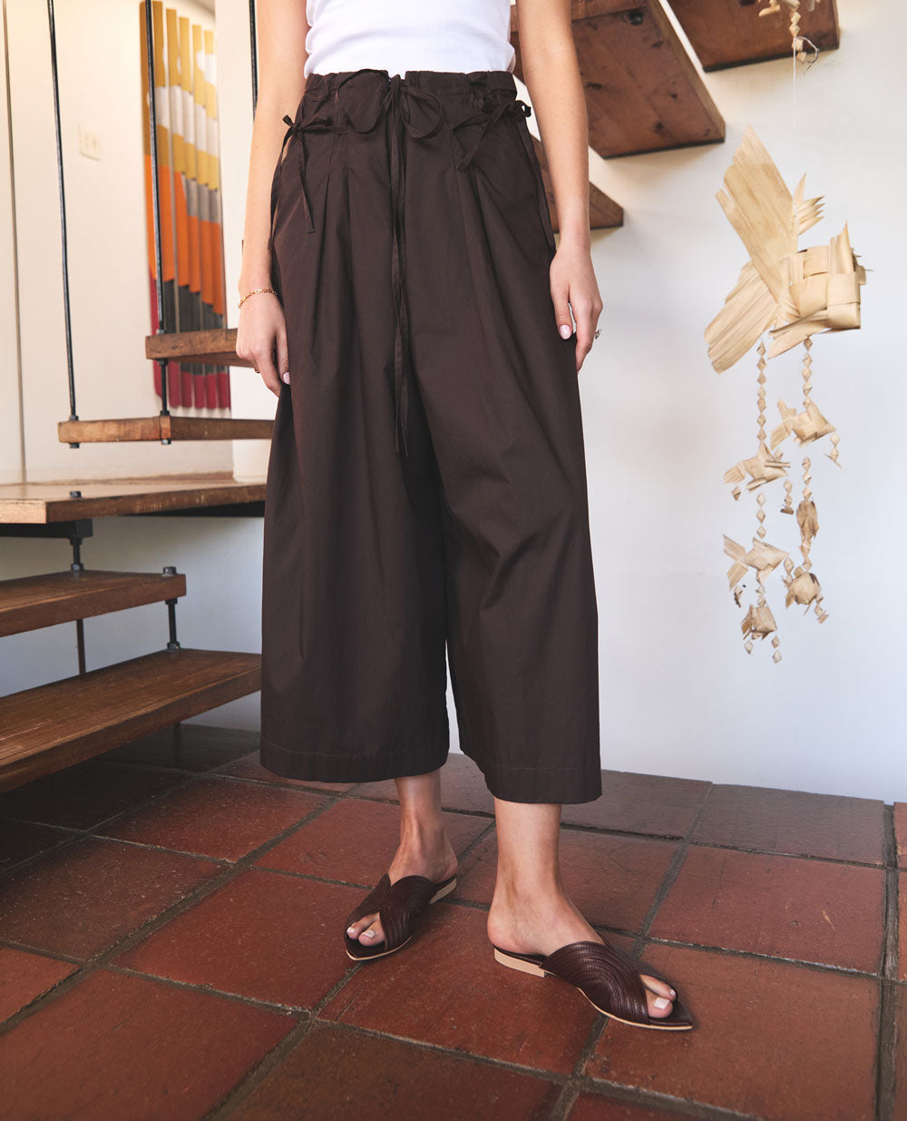 Terra | Palazzo Pants | Chocolate