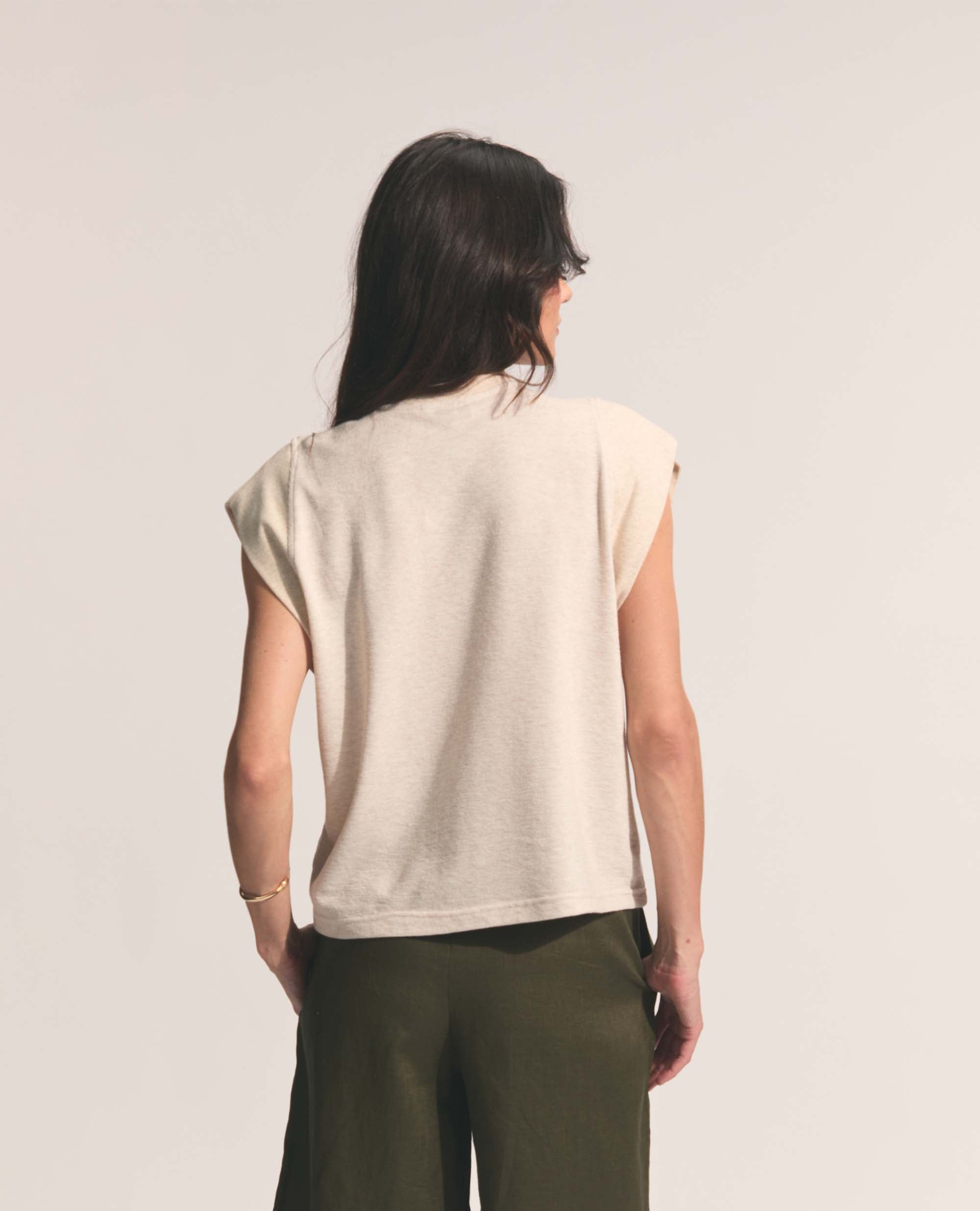 Bowie | Relaxed Tank | Natural