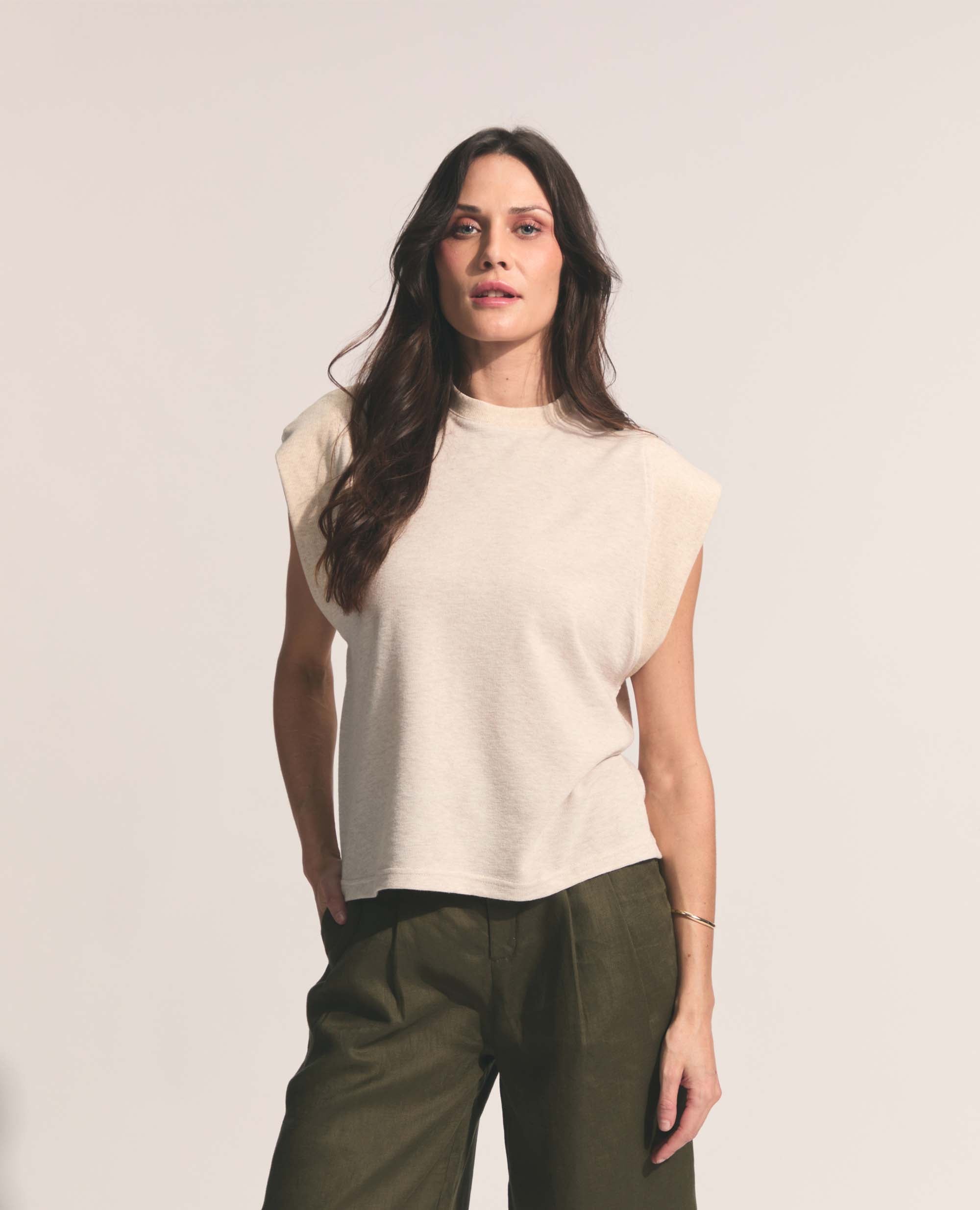 Bowie | Relaxed Tank | Natural