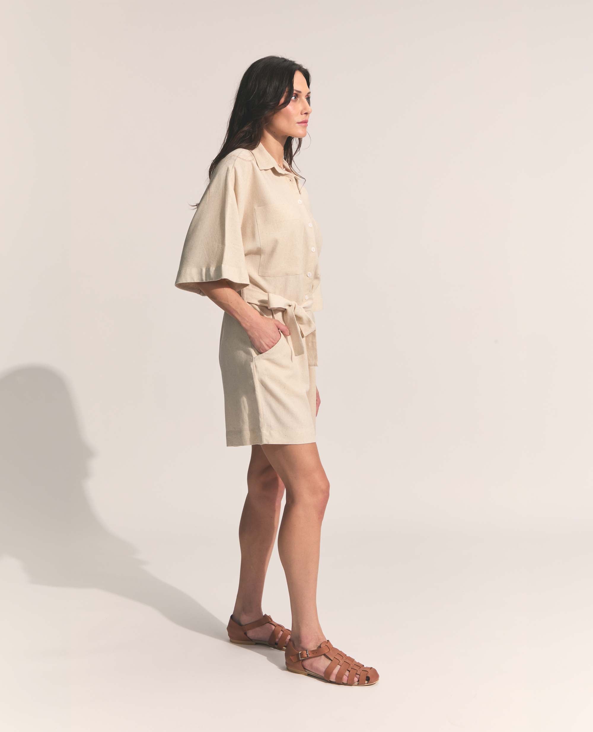Rue | Playsuit | Oatmeal