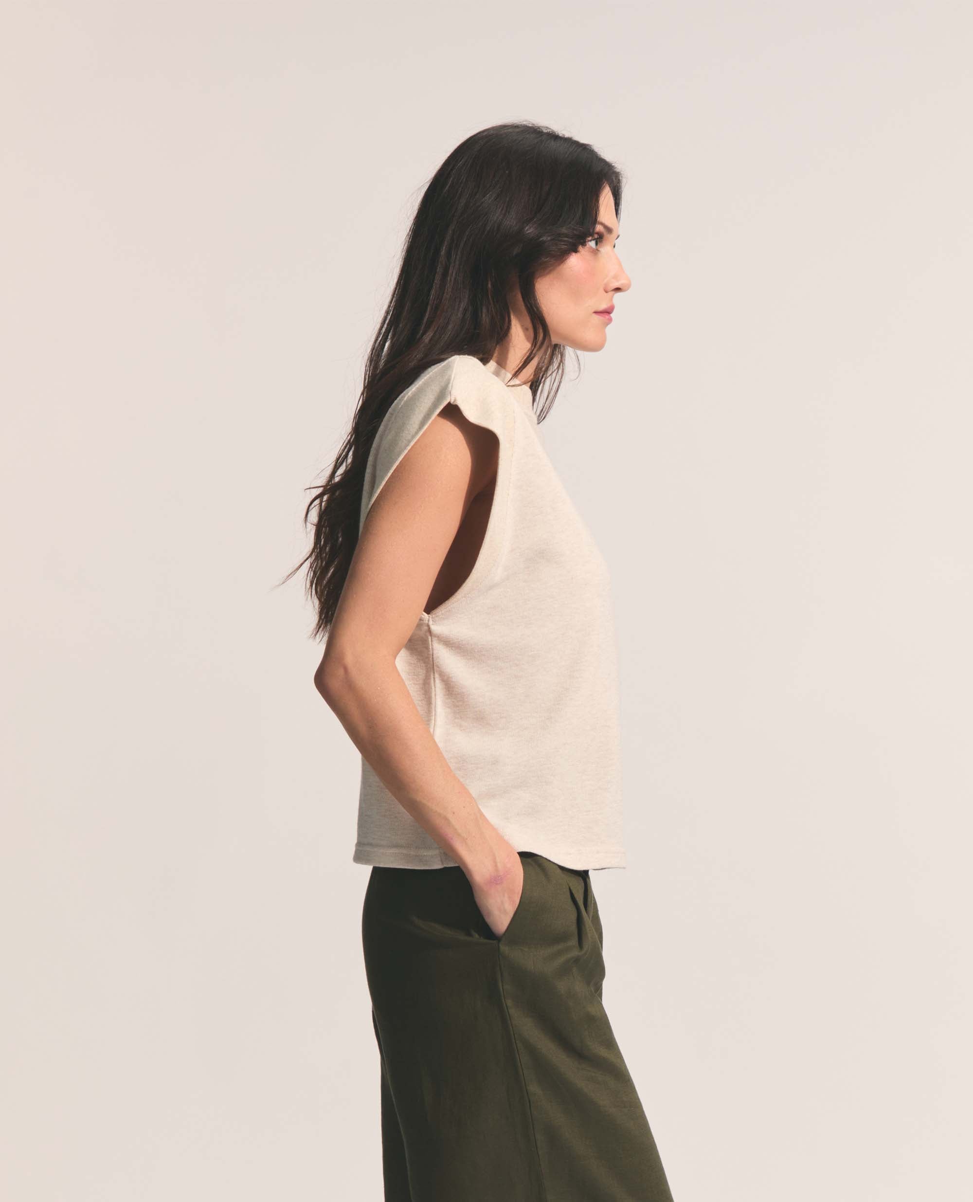 Bowie | Relaxed Tank | Natural